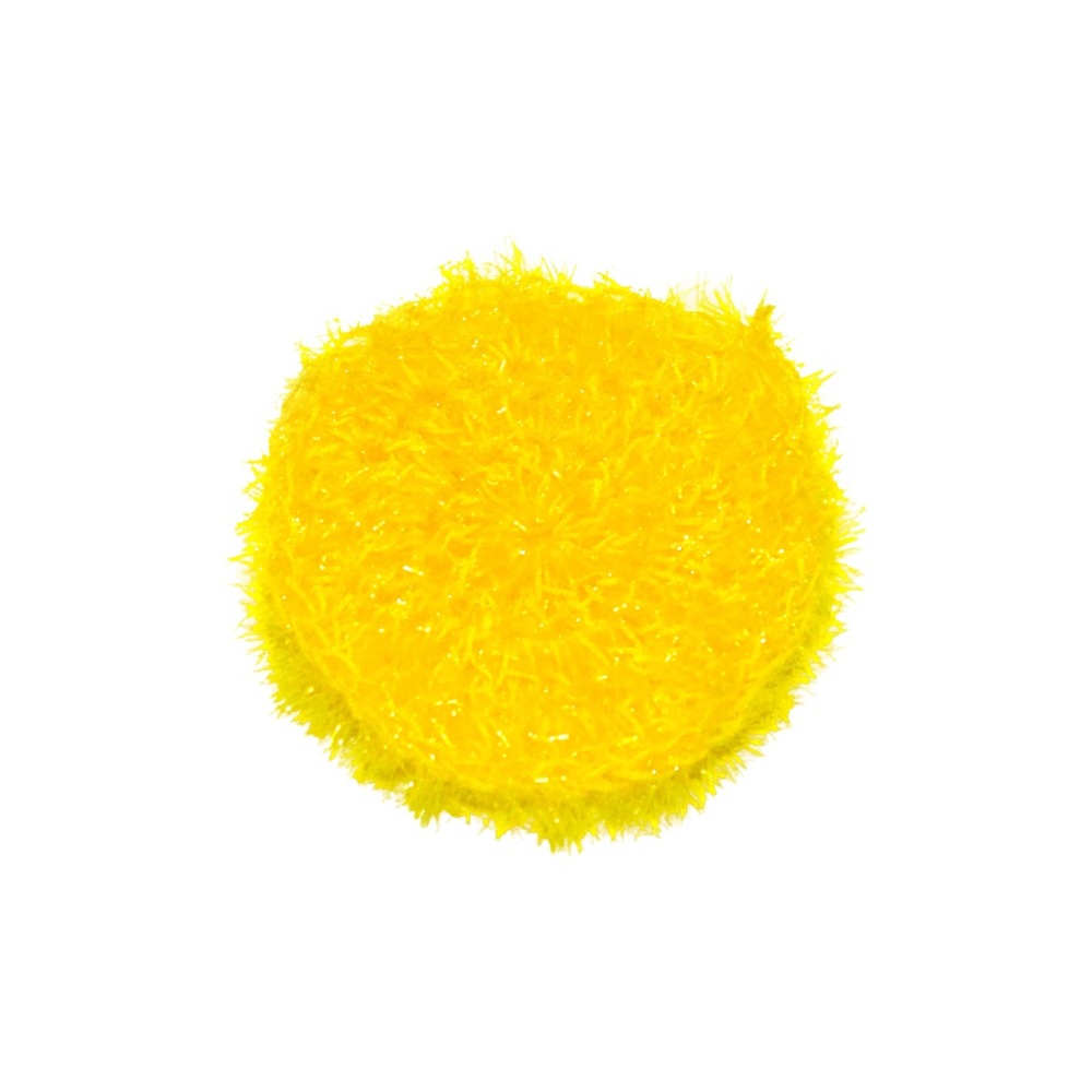 Yellow Sparkle Dish Scrubbies Round Kitchen Scrubby